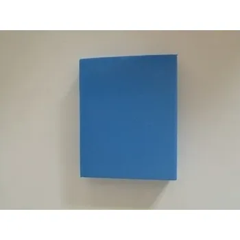 Blok na cvičení jógy KLASIK 250x200x38mm (II.jakost), modrá