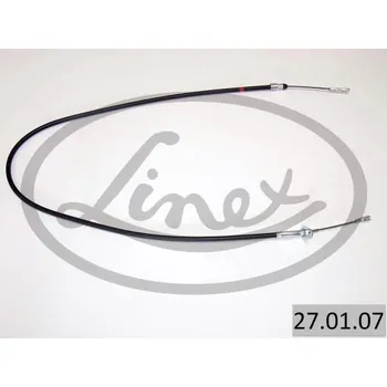 Lanko parkovací brzdy Tažné lanko, parkovací brzda LINEX 27.01.07