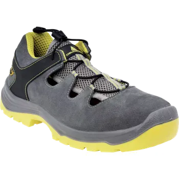 Pracovní obuv DELTA MAZURY / Pracovní sandál S1P ESD SRC - šedá 48