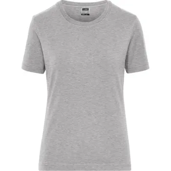 Dámské tričko DAIBER JN 1801 / Dámské elastické tričko z bio bavlny - grey heather L