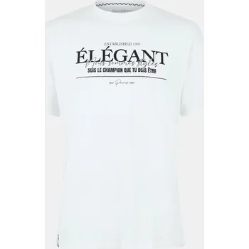 Pánské oblečení pánské tričko THREADBARE - WHITE - 2XL (Threadbare TB Tee Camilla)