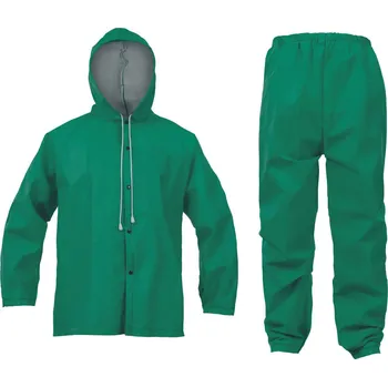Oblečení a móda CERVA TOMAGA SET / Set nepromokavé bundy a kalhot - zelená L