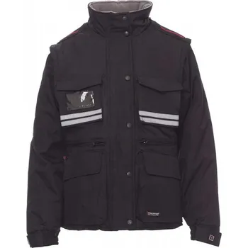 pracovní bunda PAYPER TORNADO LADY 000211-0051 / Dámská zateplená bunda 2v1, odepínací rukávy - black L