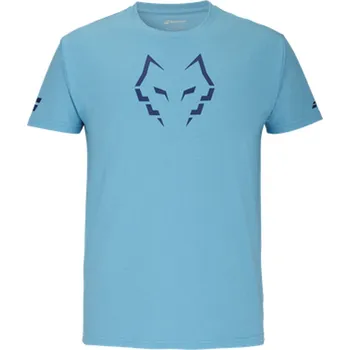 BABOLAT COTTON TEE LEBRON CYAN BLUE pánské tričko
