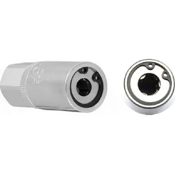 Gola hlavice Vytahováky šteftů, čtyřhran 1/2", různé rozměry - JONNESWAY, Velikost: 6 mm