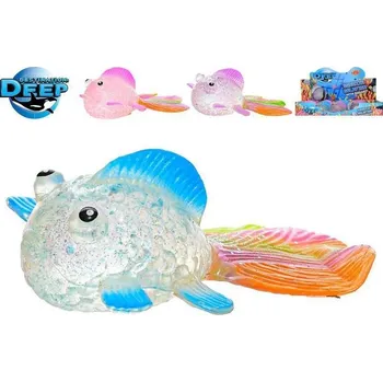 Hračka pro nejmenší Majjam Destination Deep - rybička zlatá strečová