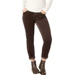 Dámské mažestrové kalhoty TIMEZONE NaliTZ Slim 7/8 Hnědá velikost 32