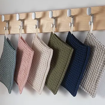 TULULUM Vaflová mycí žínka Barva: Khaki