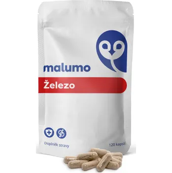 Přírodní produkt Malumo Železo Počet kapslí: 120ks