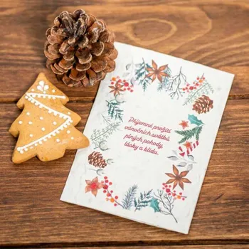 Rostoucí přání Klidné vánoční svátky