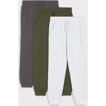 Sinsay - Kalhoty 3 balení - šedá - 493DN-09M - 493DN-09M-152