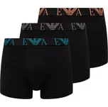 Emporio Armani EM000259 AF10778 Boxer 3 PACK černé