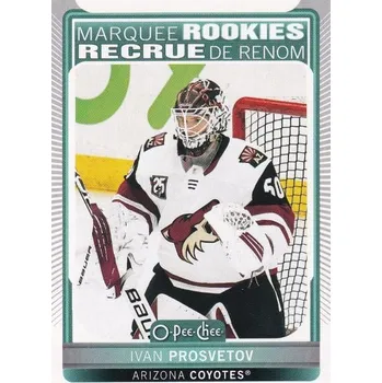Sběratelská karetní hra insert RC karta IVAN PROSVETOV 21-22 OPC Update Marquee Rookies číslo 631