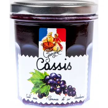 CZ distribuce Lucien Georgelin Džem Černý rybíz 320 g ve skle