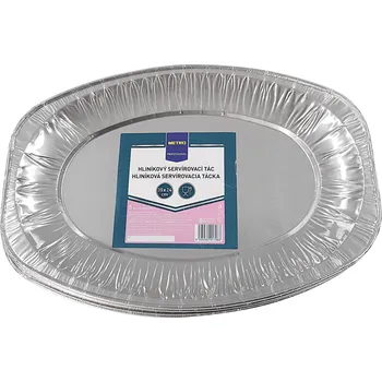 CZ distribuce METRO PROFESSIONAL Tác servírovací 35 x 24 cm hliník 5 ks