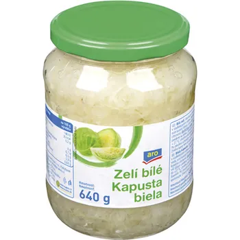 paštika a pomazánka CZ distribuce aro Zelí bílé 640 g