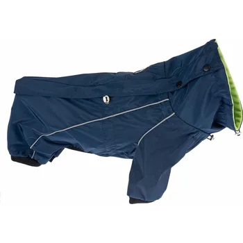 Obleček pro psa TIAKI TIAKI psí overal Smurff tmavě modrá/světle zelená 50 cm