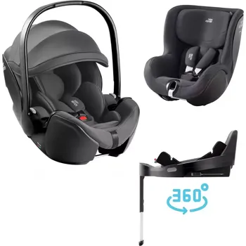Přeprava dětí Römer Autosedačka set Baby-Safe Pro + Vario Base 5Z + autosedačka Dualfix 5z Classic 2025 Deep Grey
