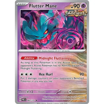 Karetní hra Flutter Mane 043/131 - Prismatic Evolutions Typ karty: Holo