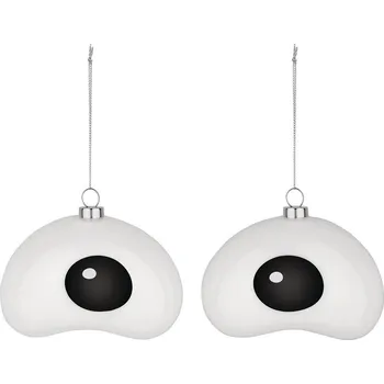 Vánoční dekorace Alessi, Vánoční ozdoby Alessi Nick oči, 2 ks - Formadore
