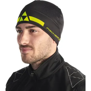 Čepice Fischer Lahti Light Beanie - black/neon yellow uni