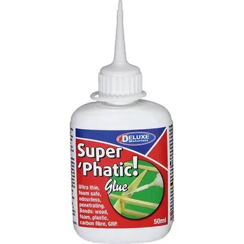 Průmyslové lepidlo Deluxe Materials Super Phatic univerzální řídké lepidlo 50ml
