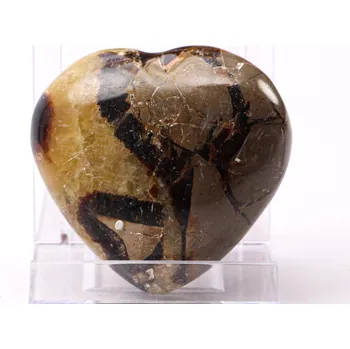 Drahý kámen Magieprirody.cz Srdce Septárie 63 x 60 mm 165 g přírodní kámen #D366