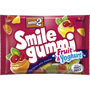Bonbon Výhodná cena nimm2 Smilegummi Fruit & Yoghurt 100 g