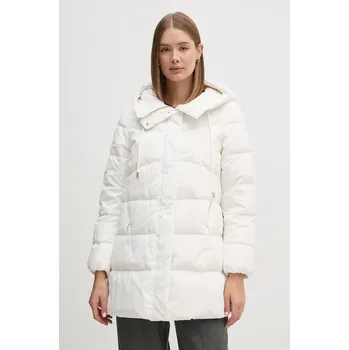 Péřová bunda Geox W4626B.T3152.F1680 bílá 00X, vel. 36