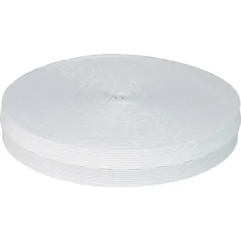 Textilie Dírková pruženka regulační bílá 20mm