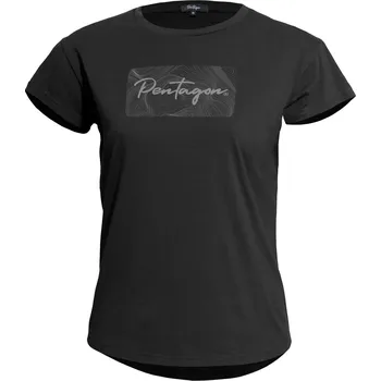 Dámské tričko Dámské triko PENTAGON WHISPER WOMENS TEE CONTOUR K09044 BLACK L