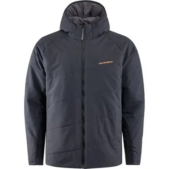 Rybářské oblečení Mikina Grundéns Turbulence Insulated Hoodie Black Velikost M