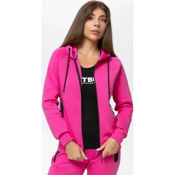 Dámské oblečení PitBull West Coast - dámská KPZ mikina EXPLORY růžová M