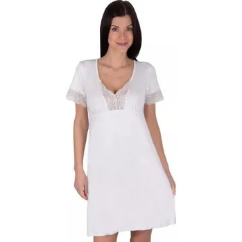 Dámská noční košile Dámská noční košile Alena šampaň BABELLA šampaň M