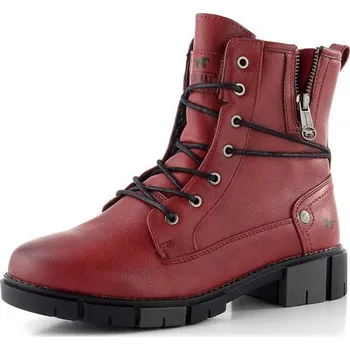 Dámská obuv Mustang šněrovací kotník red 15M0322001 - 42 | P698852
