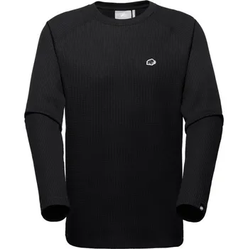 Pánská móda Mammut Mammut Waffle Longsleeve Barva - Velikost: Černá - XL