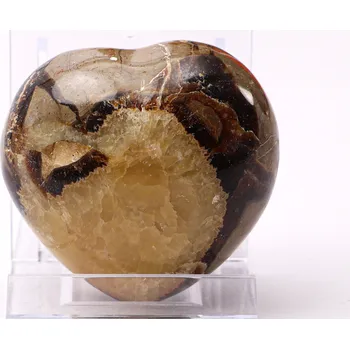 Drahý kámen Magieprirody.cz Srdce Septárie 66 x 65 mm 245 g přírodní kámen #D367