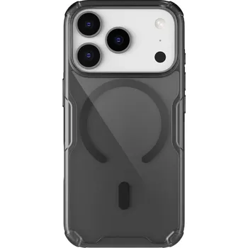 Náhradní kryt pro mobilní telefon Nillkin Nature TPU PRO Magnetic kryt pro Apple iPhone 17 Pro Transparent Black