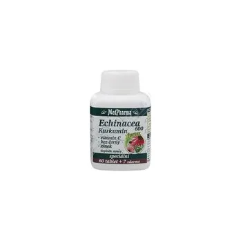 Zdraví MedPharma Echinacea 600 Forte+kurkumin tbl.67