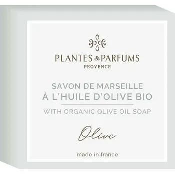 Mýdlo PLANTES & PARFUMS de Provence PLANTES ET PARFUMS Tuhé mýdlo s olivovým olejem BIO Oliva 100g