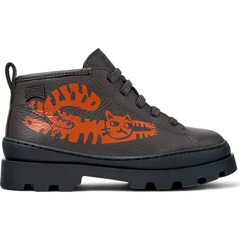 Dámské polobotky Dětské kožené polobotky Camper Brutus Kids K900370.28.34 šedá 90X, EUR 31