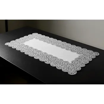 ubrus Žakárový ubrus - běhoun TOBIAS 60x120 cm šedá MyBestHome