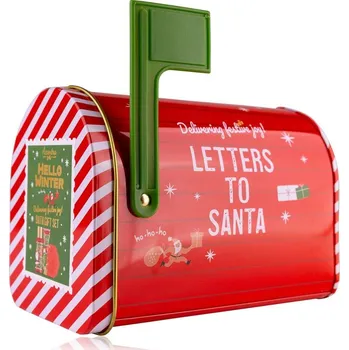 Kosmetická sada Accentra Hello Winter, dárková sada péče o tělo v plechovém boxu