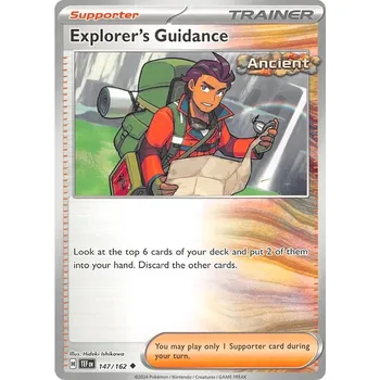 Karetní hra Explorer´s Guidance 147/162 - Temporal Forces Typ karty: Reverse Holo