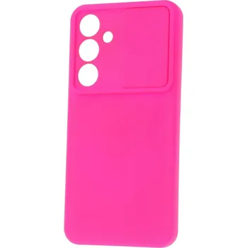 Pouzdro na mobilní telefon Zadní kryt Camshield Soft pro Samsung S24 FE růžový