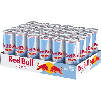 Energetický nápoj CZ distribuce Red Bull Zero energetický nápoj 24 x 250 ml plech