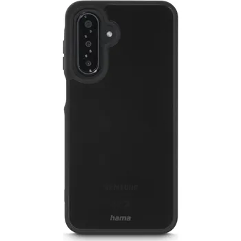 Pouzdro na mobilní telefon Hama Frame Protect, kryt pro Samsung Galaxy A17/A17 5G, 20% recyklovaných materiálů, průhledný/černý