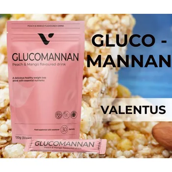 Valentus Glucomannan – Přírodní vláknina trávení Soutěž o běžecký pás zdarma