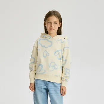Dívčí mikina Reserved - Mikina s potiskem - tělová - 290FA-02X - 290FA-02X-U13