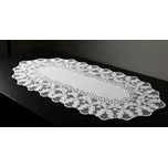 Žakárový ubrus - běhoun ILLAY různé rozměry bílá MyBestHome Rozměr: 110x50 cm